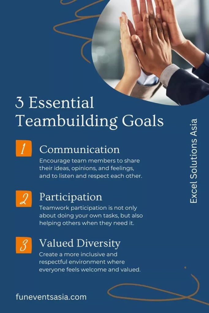 3 Essential Team Building Goals for Team Bonding