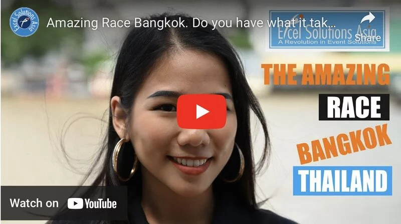 Amazing Race Bangkok YouTube Video Intro