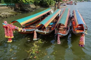 Bangkok long tail boats