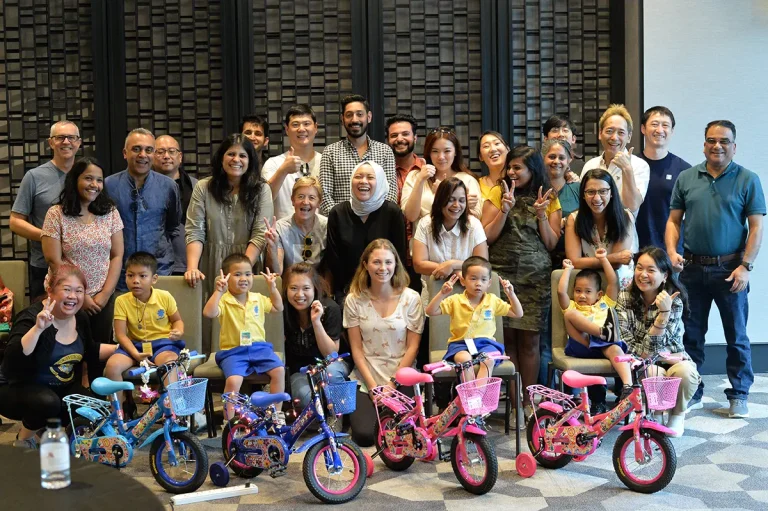 Build a Bike for Kids. CSR Donation Team Building Activities