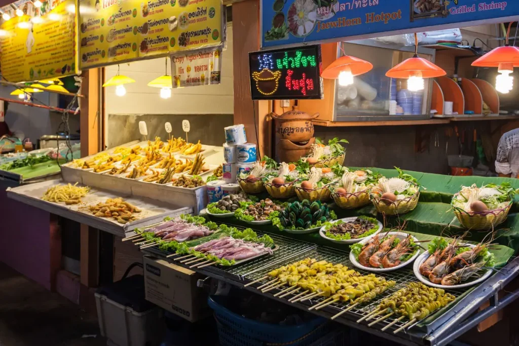 Chatuchak Market Food Stalls