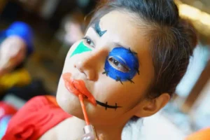 Circus Corporate Clown Painting Face
