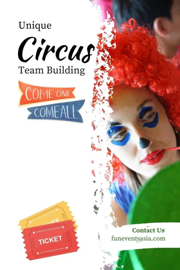 Under the big top: Empowering teamwork through circus-inspired corporate activities.