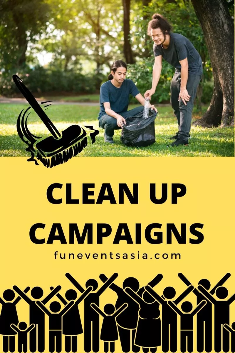 Unite for a Cleaner Future: Participate in Clean Up Campaigns for a better environment.