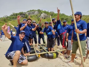 Raft Building Fun Beach Events in Hua Hin, Pattaya, and Phuket