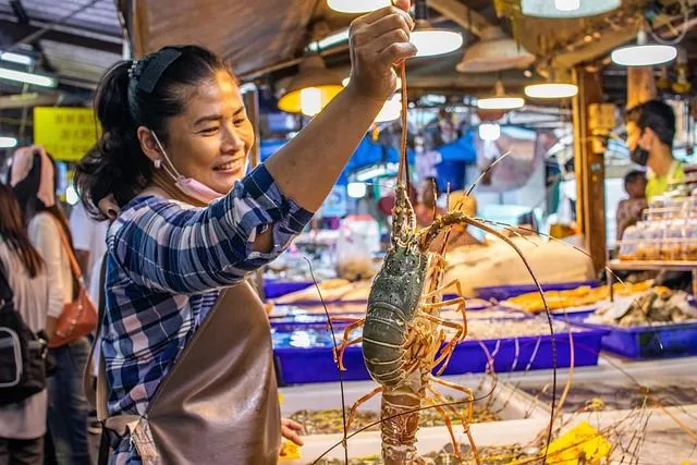 Sea Food Vendor Pattaya