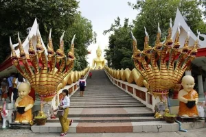 Temple Steps in Pattaya