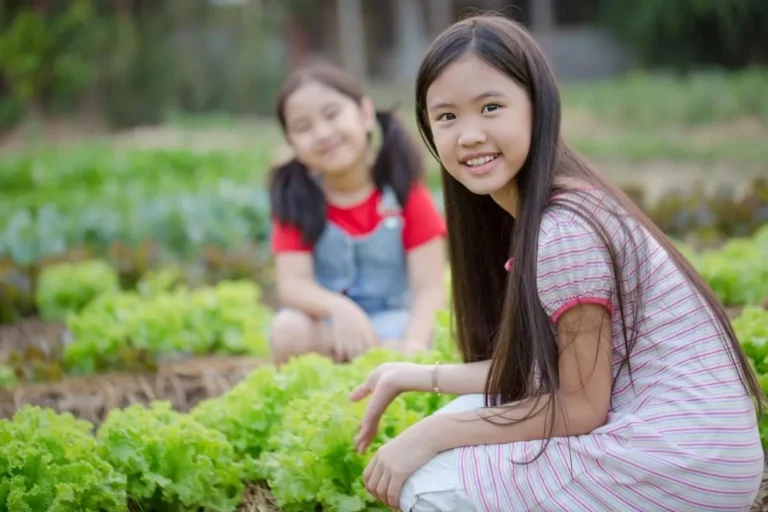 Flower and Vegetable Gardening for Kids in Need